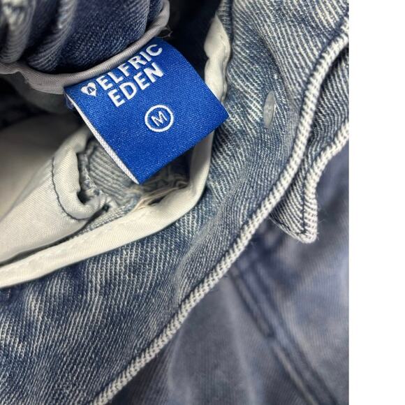 Aelfric Eden y2k Baggy Wide Leg Jeans Size Medium x 32 Skater Streetwear Grunge - Picture 10 of 10